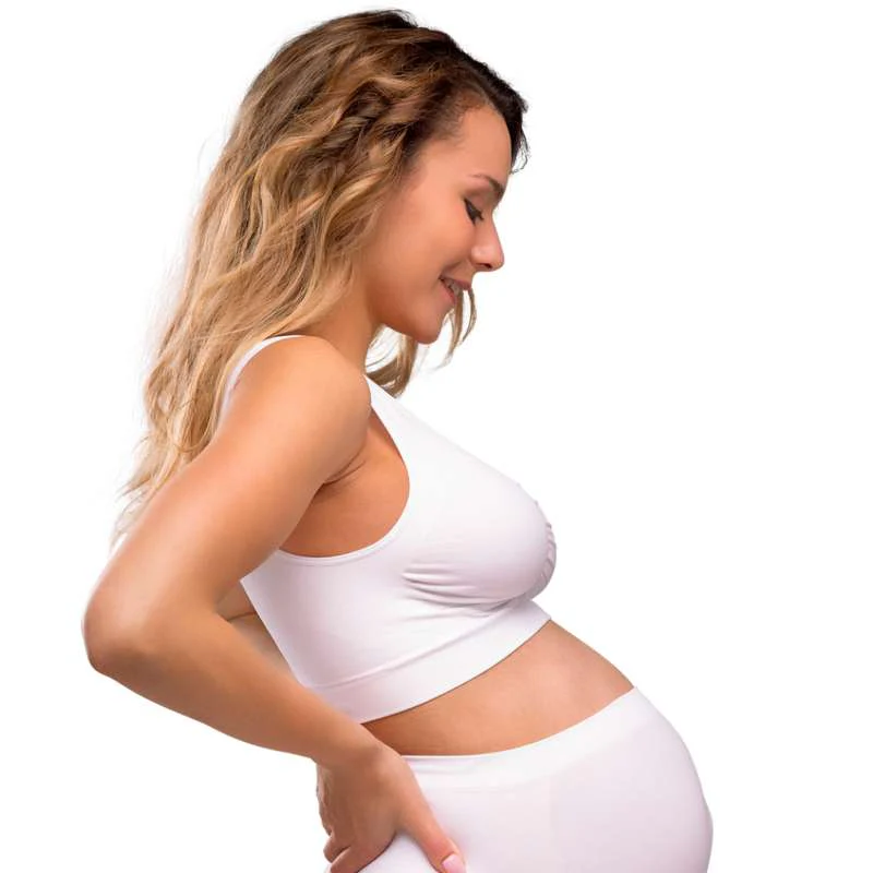 Carriwell Mum to Be Maternity Bra Wireless - white  - Image 4
