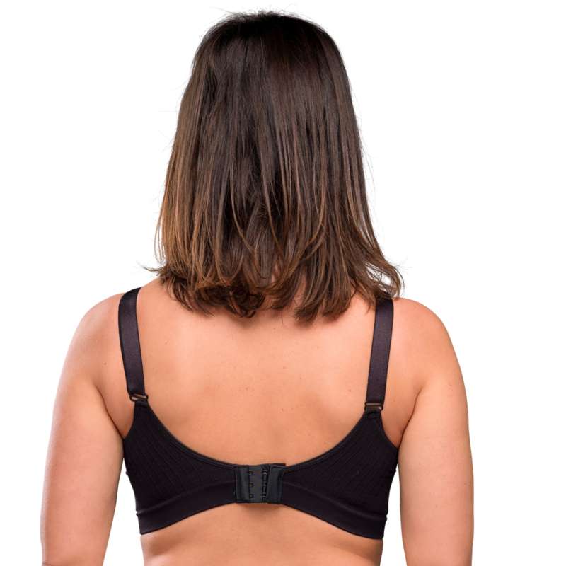 Carriwell New Mum Carri-Gel Nursing Bra Seamless - black  - Image 11