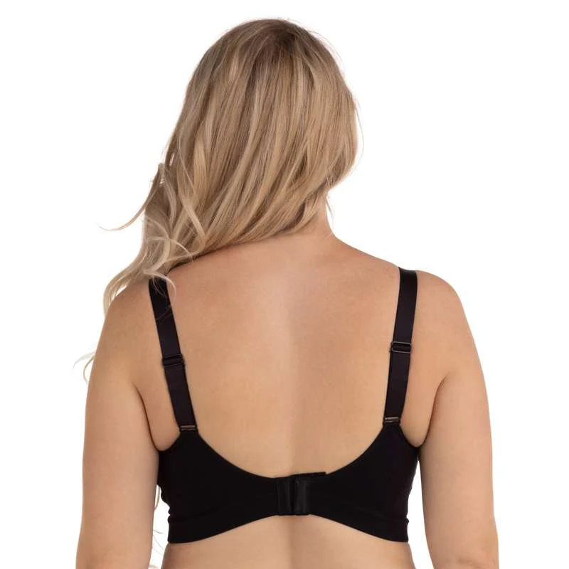 Carriwell New Mum Carri-Gel Nursing Bra Seamless - black  - Image 3