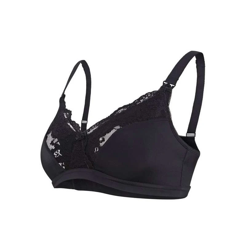 Carriwell New Mum Nursing Bra Lace Drop Cup - black  - Image 6