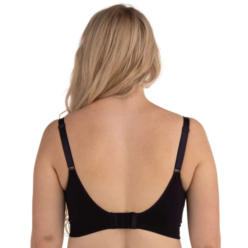 Carriwell New Mum Nursing Bra Seamless - black  - Image 3