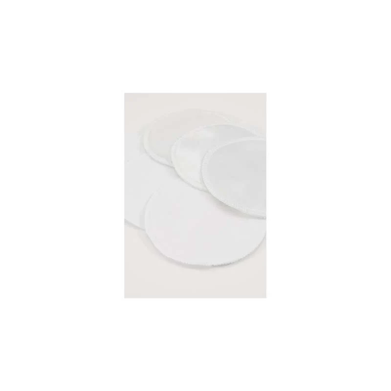 Carriwell New Mum Nursing pad washable silk one size - white  - Image 4