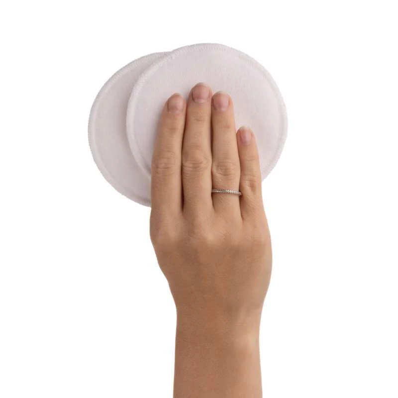 Carriwell New Mum Nursing pads washable one size - white  - Image 3