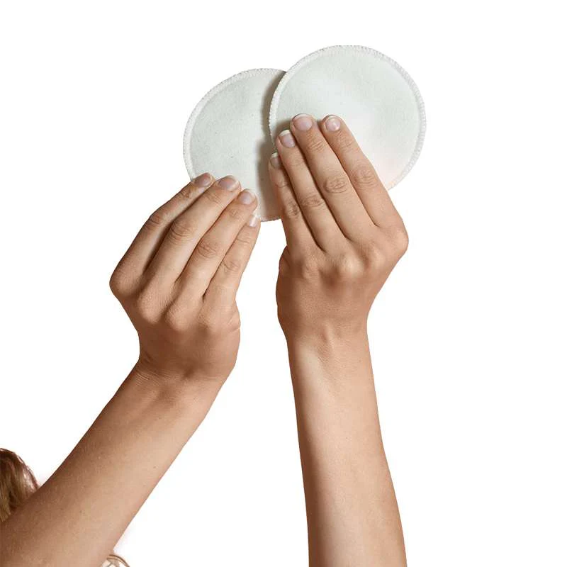 Carriwell New Mum Nursing pads washable one size - white  - Image 4
