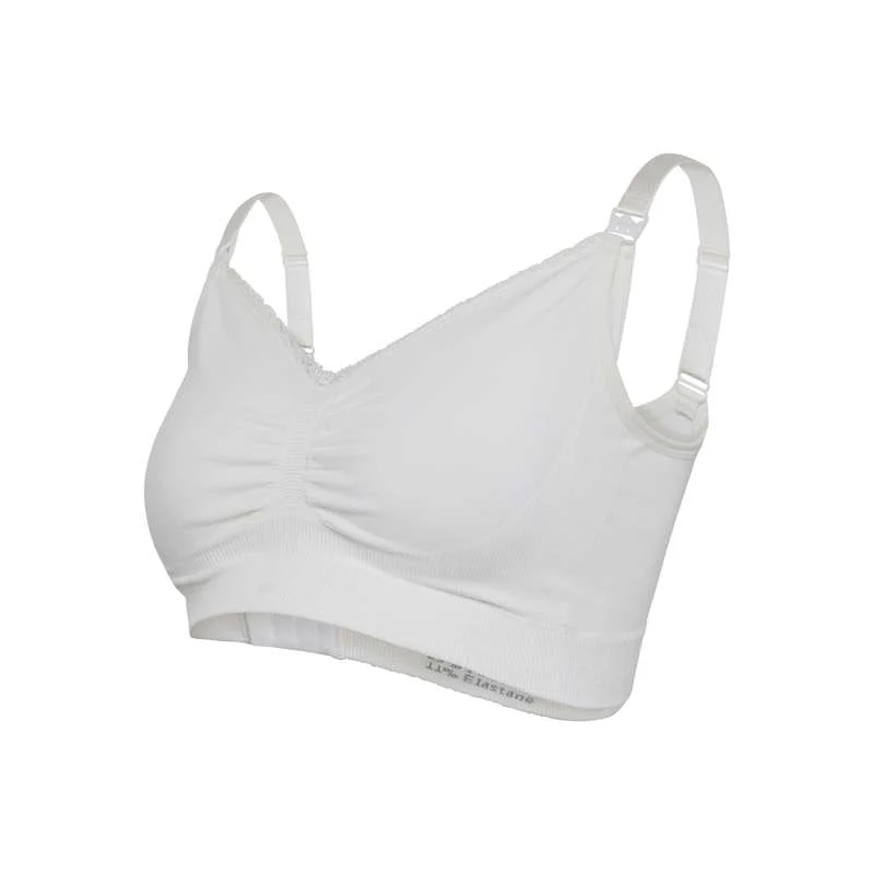 Carriwell New Mum Organic nursing bra seamless - white  - Image 11