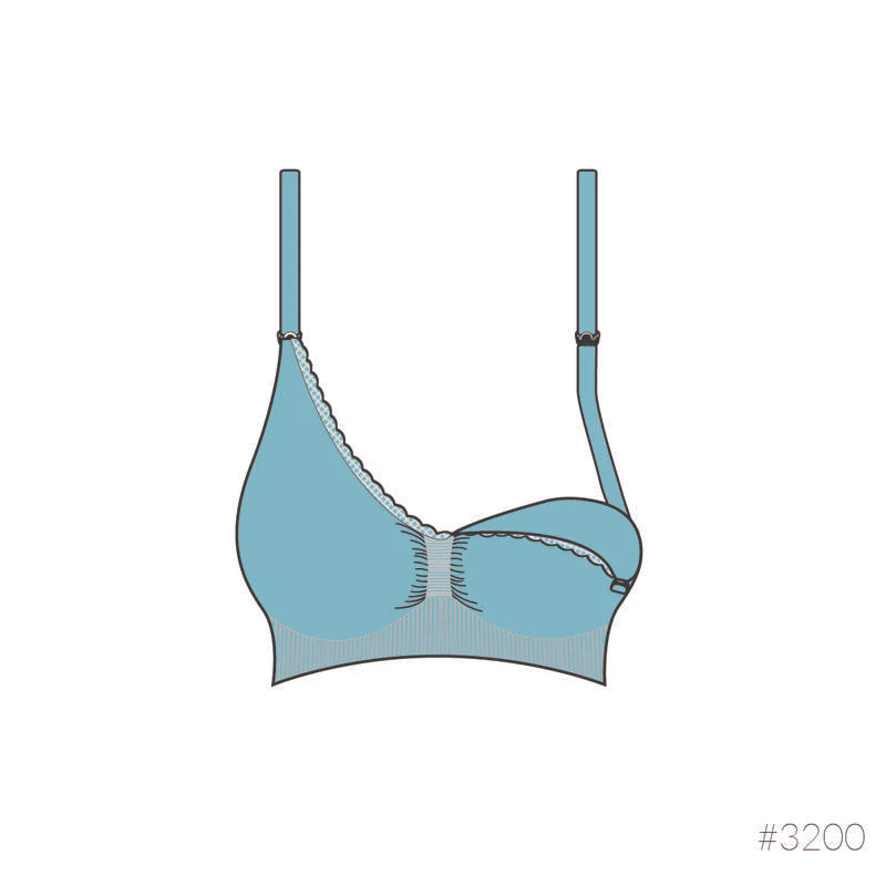 Carriwell New Mum Organic nursing bra seamless - white  - Image 8