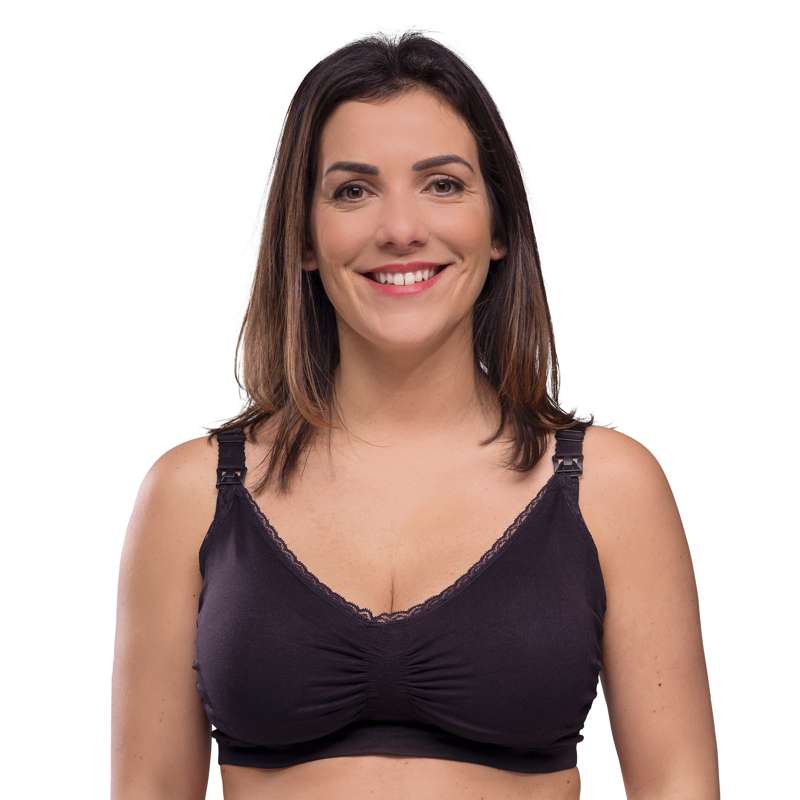 Carriwell New Mum Padded Carri-Gel nursing bra - black  - Image 11
