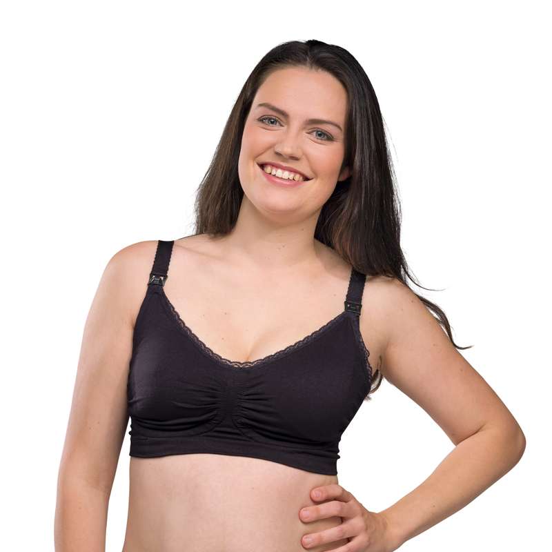 Carriwell New Mum Padded Carri-Gel nursing bra - black  - Image 12