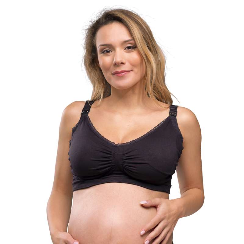 Carriwell New Mum Padded Carri-Gel nursing bra - black  - Image 13