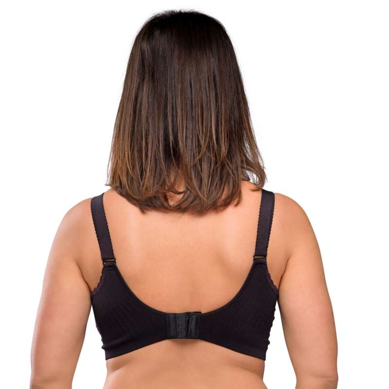 Carriwell New Mum Padded Carri-Gel nursing bra - black  - Image 4