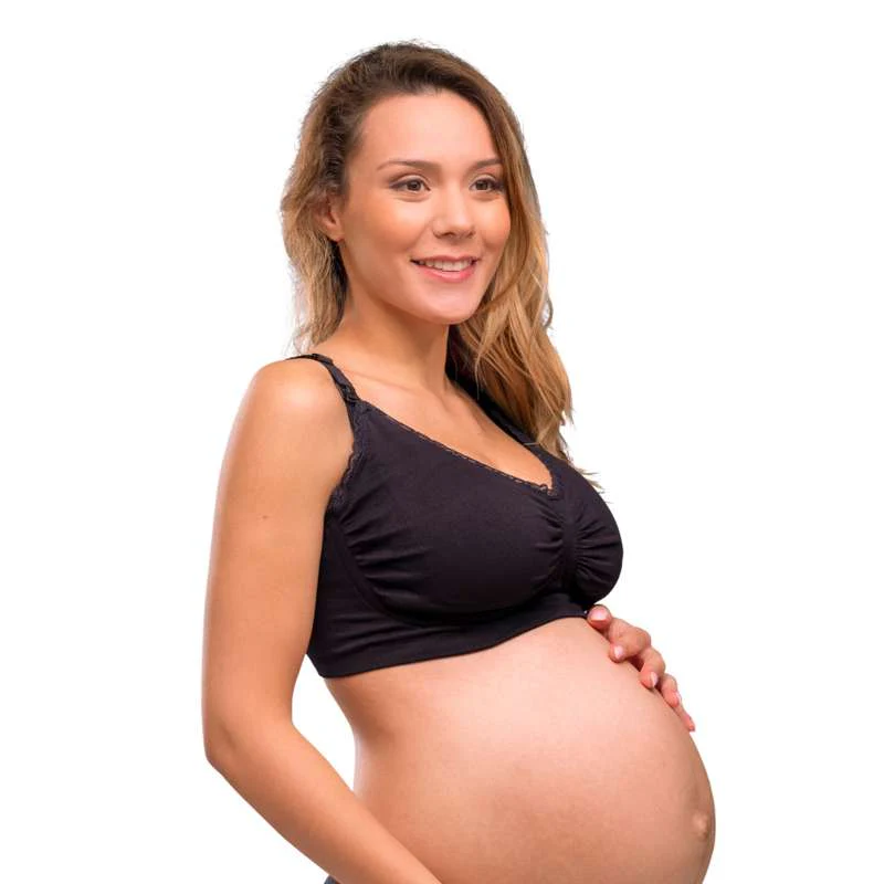 Carriwell New Mum Padded Carri-Gel nursing bra - black  - Image 9