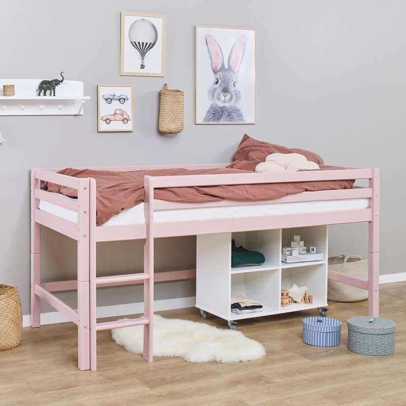 Hoppekids ECO Dream - My Color Mid sleeper bed - 90x200 cm. - Pale Rose  - Image 4