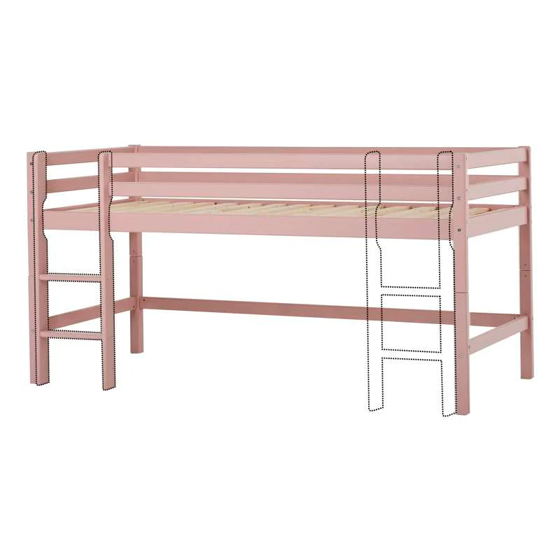 Hoppekids ECO Dream - My Color Mid sleeper bed - 90x200 cm. - Pale Rose  - Image 6