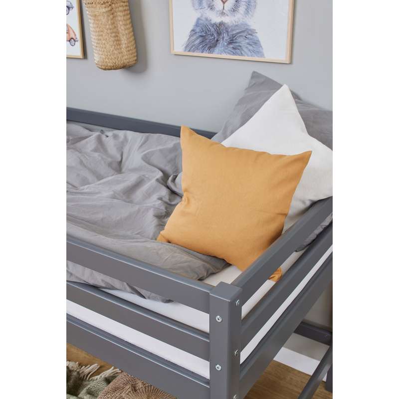 Hoppekids ECO Dream - My Color Mid sleeper bed - 90x200 cm. - Smoked Pearl  - Image 4