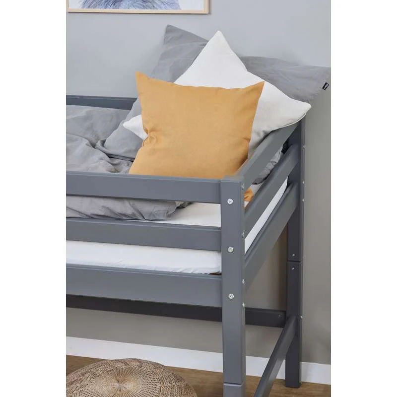 Hoppekids ECO Dream - My Color Mid sleeper bed - 90x200 cm. - Smoked Pearl  - Image 9