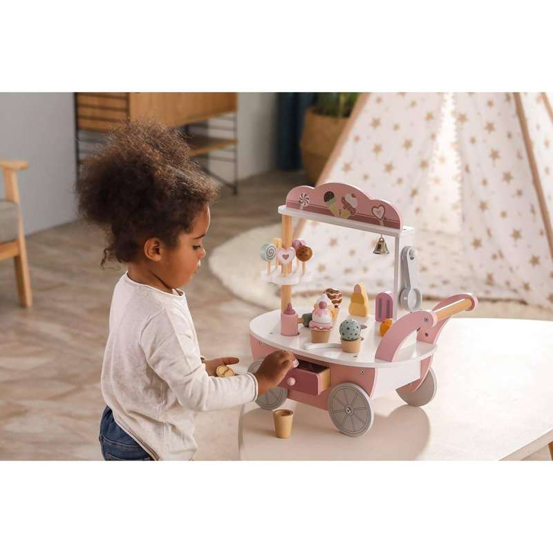 Kid'oh Play Food - Little Ice Cream Shop on Wheels  - Image 7