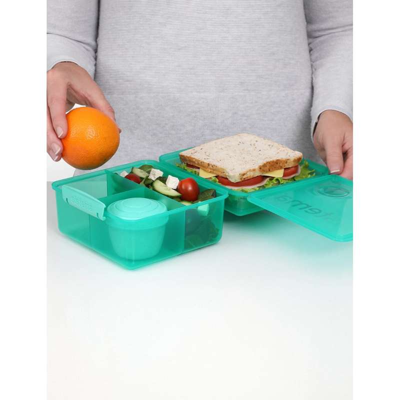Sistema Lunch box - Lunch Cube Max Lunch - 2L - Minty Teal  - Image 3