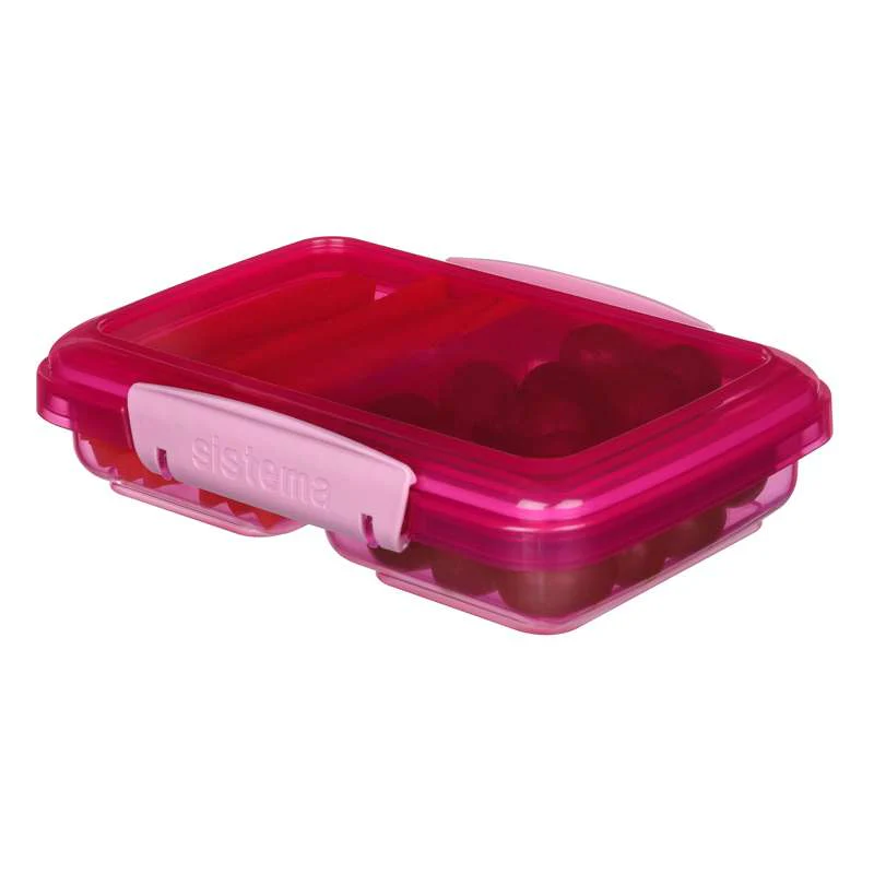 Sistema Snack box - Small Split - 350ml - Pink  - Image 4