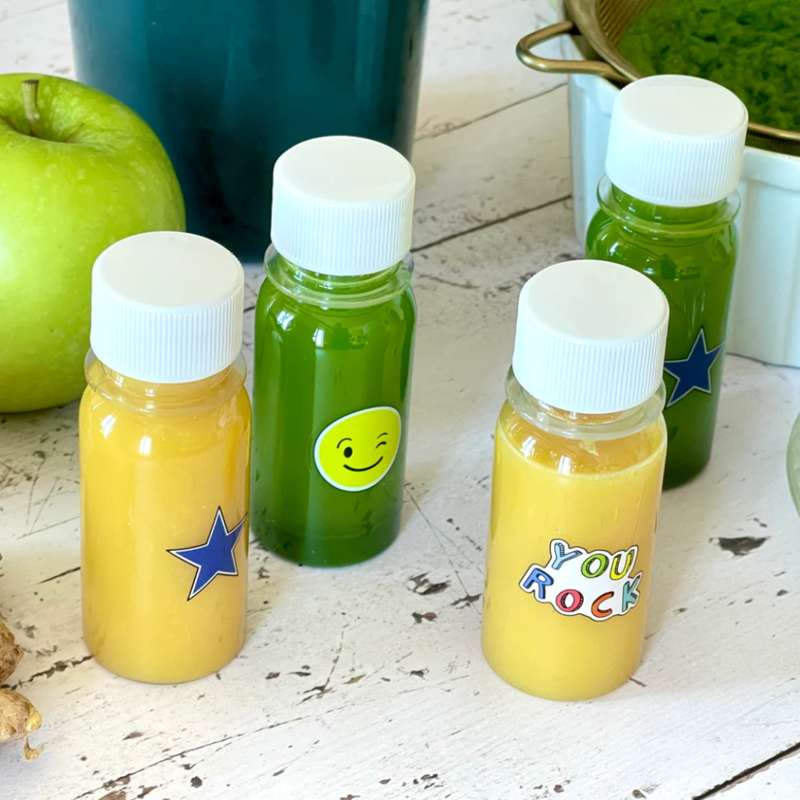 Yumbox Accessories - Mini Juice Bottles - 60 ml. - 6 pcs.  - Image 4