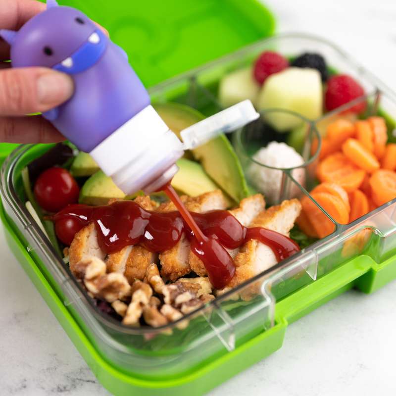 Yumbox Accessories - Squeezy Monsters Dressing Bottles - 3 pcs.  - Image 3
