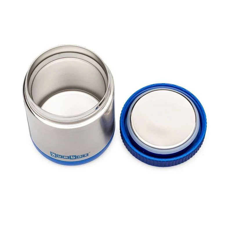 Yumbox Zuppa Thermo Food Container with Spoon - 415 ml. - Neptune Blue  - Image 3
