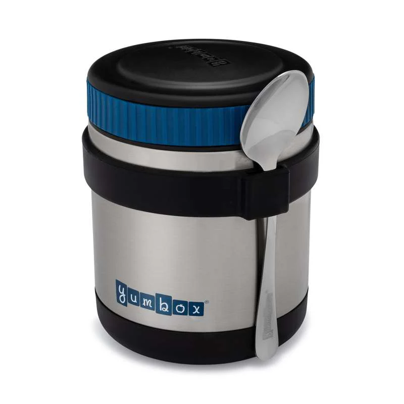 Yumbox Zuppa Thermal Food Container with Spoon - 415 ml. - Twilight Black  - Image 4