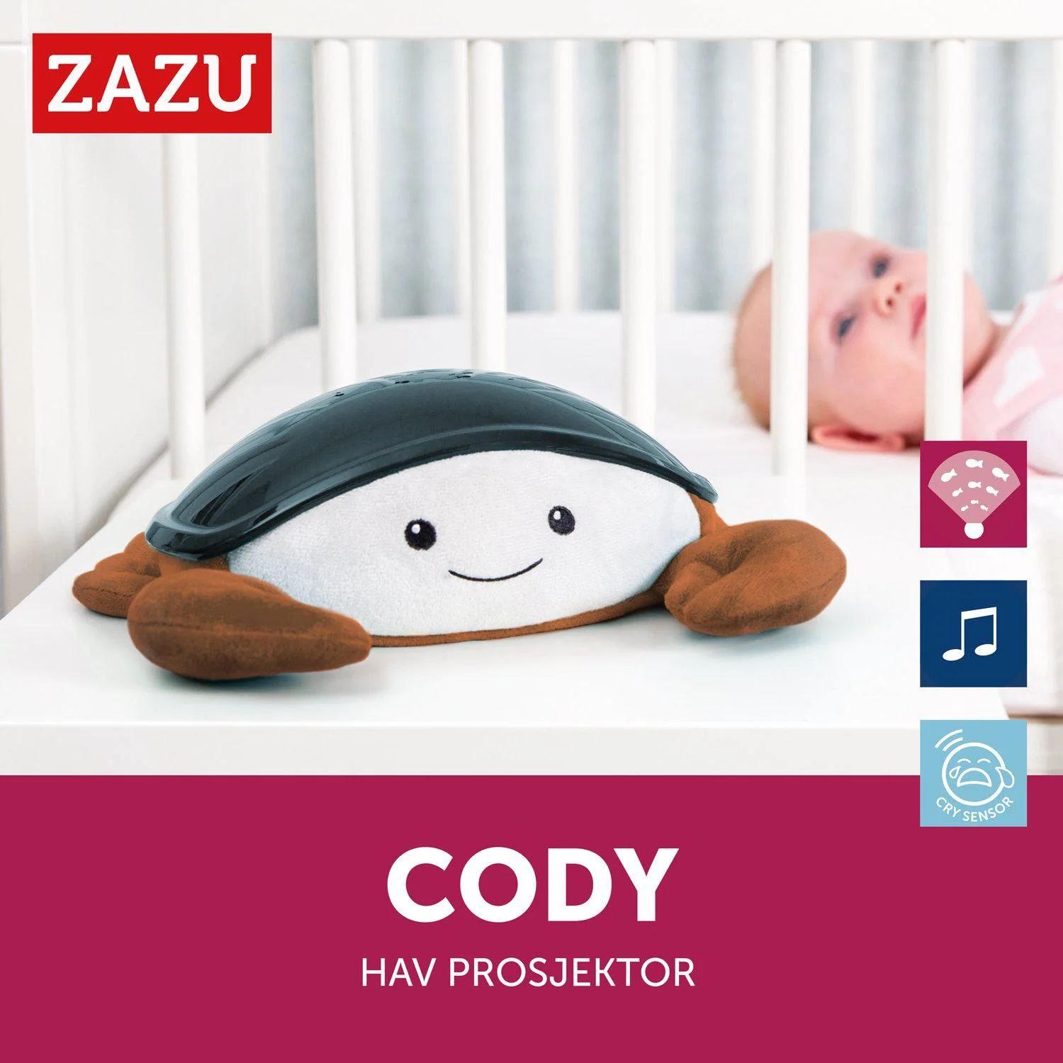 Zazu Cody Night Lamp - Brun  - Image 5