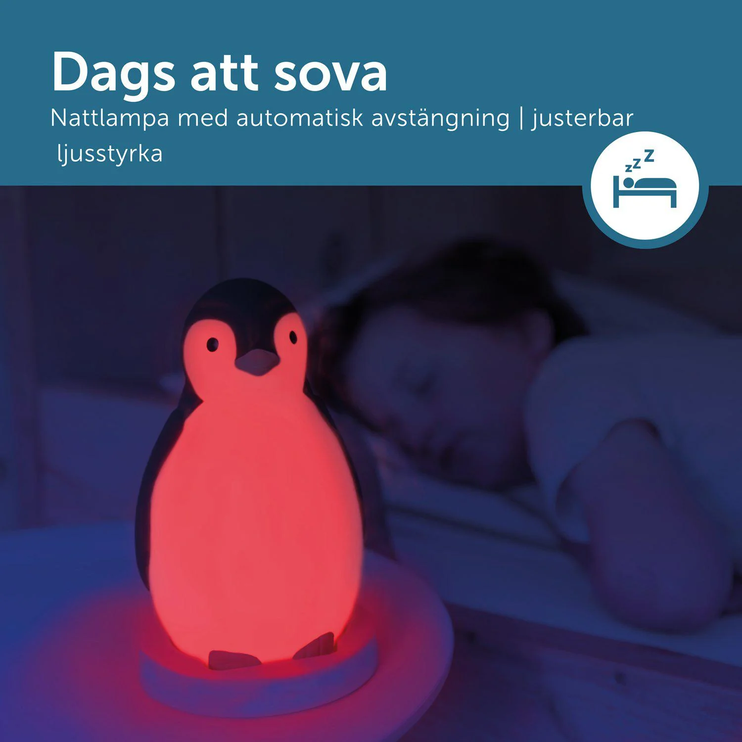 Zazu Pam Night Lamp and Sleep Trainer - Brun  - Image 4